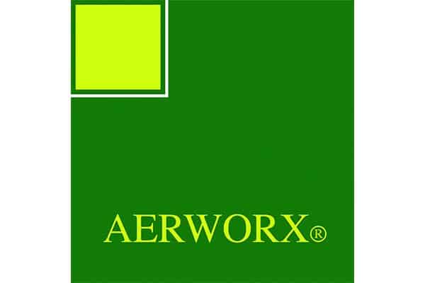 Aerworx logo.