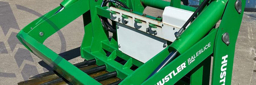 Hustler LX190 Bale Slice